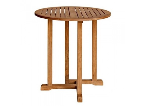 Oxford Solid Teak Round Bar Table 36"