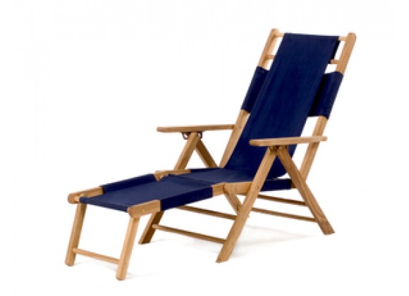 All Things Cedar Teak Beach Chaise Lounger