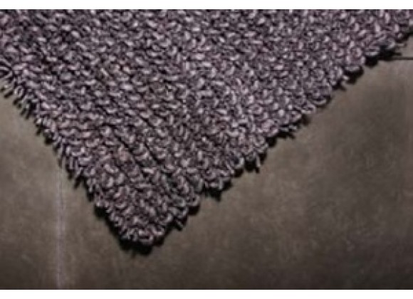 TrueModern Maca Rug- Charcoal