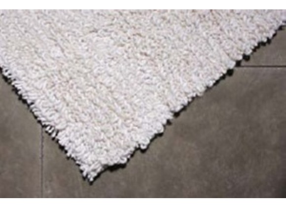 TrueModern Maca Rug- White