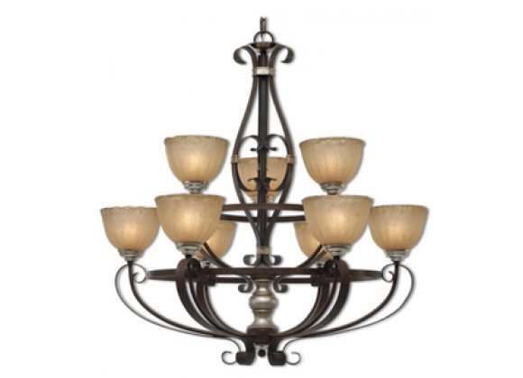 Uttermost Laclede 9 Light Chandelier