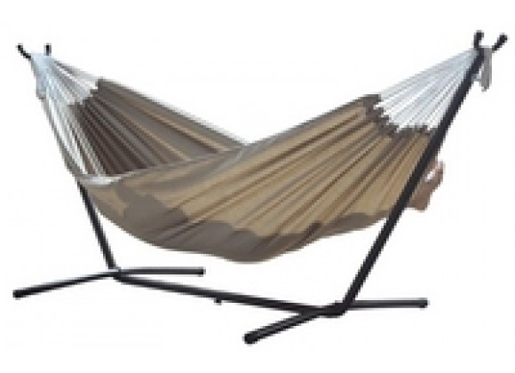 Vivere's Combo - Sunbrella Sand Hammock with Stand (9ft)