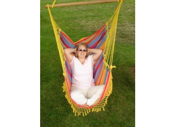 Vivere Brazilian Style Hammock Chair in Paradise