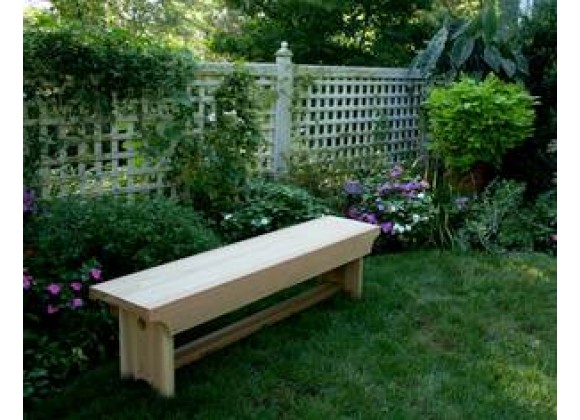 Creekvine Designs 5-Ft Cedar 1805 Traditional Heavy Duty Bench