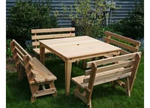 Creekvine Designs Cedar Union Dining Set