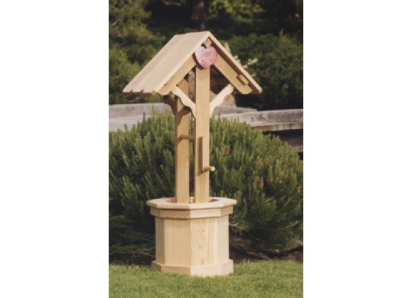 All Things Cedar Large Outdoor Wishing Well
