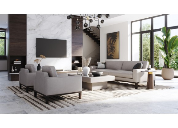 Sunpan Palm Life - 48" x 72" - Charcoal Frame