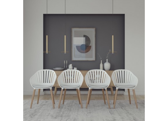 International Home Miami Amazonia 4-Piece Chairs Set - Lifestyle