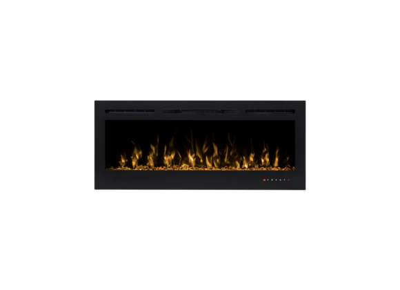 Modern Flames Challenger 50" Recessed Electric Fireplace - CEF-50B - Front Angle