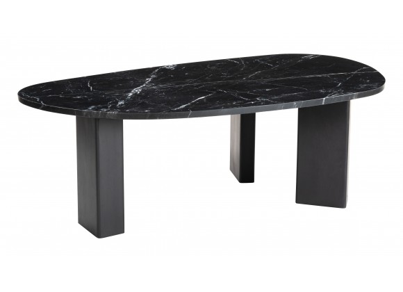  Aberdeen Coffee Table Black - Angled