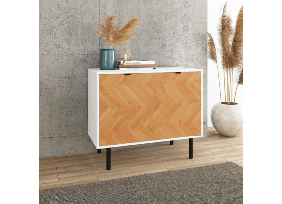 Manhattan Comfort Mid-Century Modern Liam Accent Cabinet