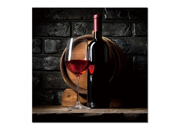 J&M Furniture Acrylic Wall Art Wine | SB-62082A