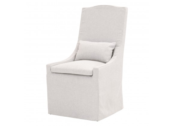 Essentials For Living Adele Outdoor Slipcover Dining Chair - Angled View