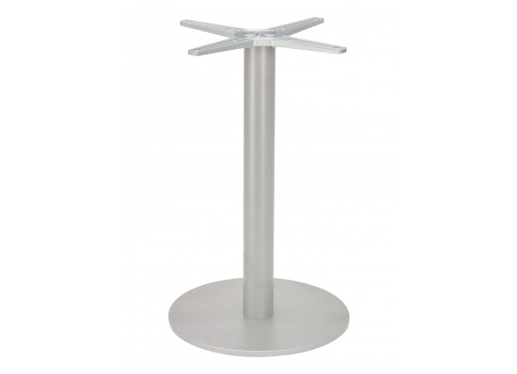 Cast Weighted Aluminum Table Stand - AL-2400 18×3 - Silver
