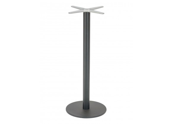 Cast Weighted Aluminum Table Stand - AL-2400BH 18×3 - Black