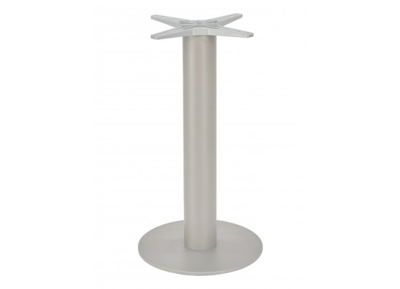 Cast Weighted Aluminum Table Stand - AL-2400BH 23×6 - Silver