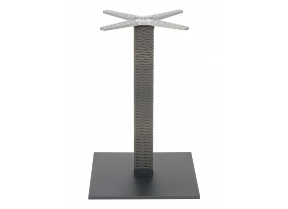 Aluminum PE Wicker Post Table Stand - AL-2500 18X3 WIC