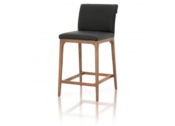 Essentials For Living Alex Counter Stool in Sable - Front Side Angle