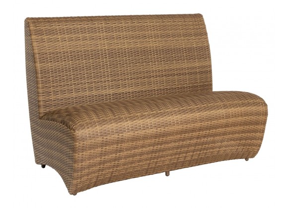 Woodard Et Cetera Banquette in Mocha