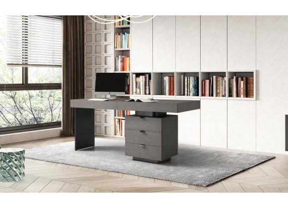 Alma Desk in Gray-Lifestyle