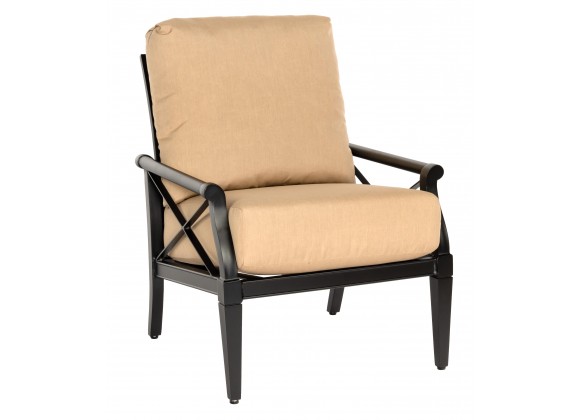 Woodard Andover Cushion Lounge Chair - Angled