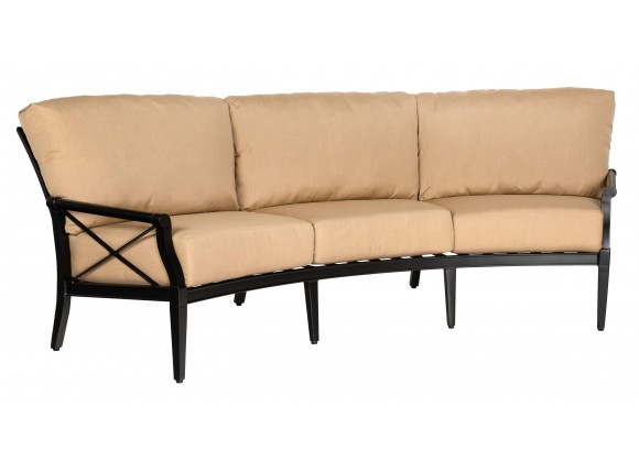 Woodard Andover Crescent Sofa - Angled