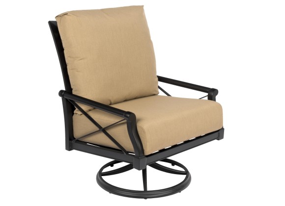 Woodard Andover Big Man's Swivel Rocking Lounge Chair