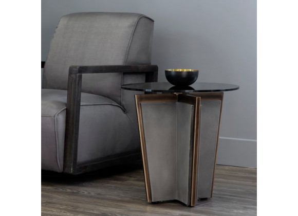 Sunpan Paros End Table - Lifestyle