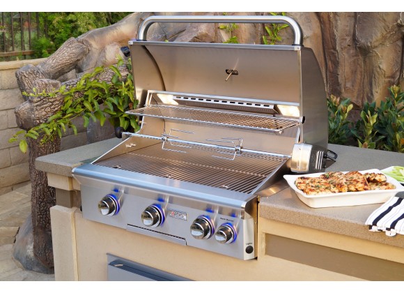  American Outdoor Grill 30 L-Series Built-In Grill - Lifestyle