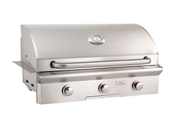 American Outdoor Grill 36 T-Series Built-In Grill - Angled
