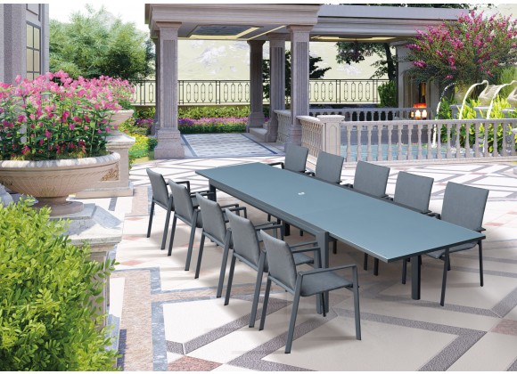 Bellini Home And Garden Annabel 11 Pc Dining Set - Lifestyle