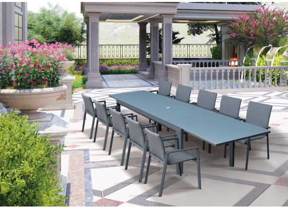 Bellini Home and Garden Vicari 11 Pc Dining Set