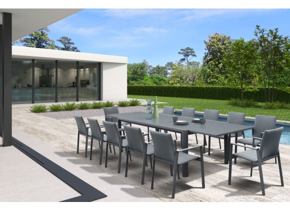 Bellini Home And Garden Annabel 13 Pc Dining Set - Lifestyle 