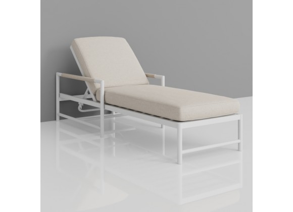 Sabbia Chaise in Echo Ash, No Welt - Lifestyle