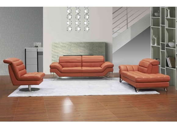 J&M Furniture Astro Pumpkin Sofa Collection