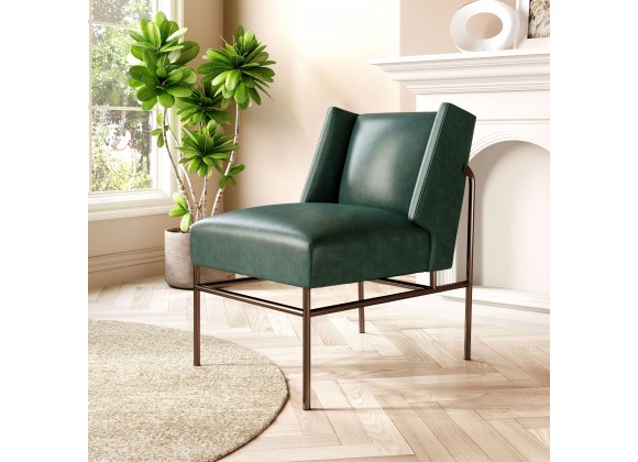 Zuo Modern Atlanta Accent Chair Green- Lifestyle