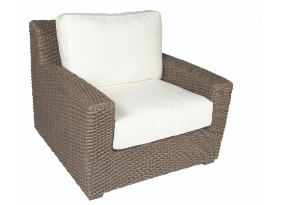 Woodard Augusta Stationary Lounge Chair - Angled