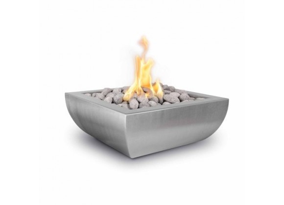 The Outdoor Plus Avalon Stainless Steel Fire Bowl 