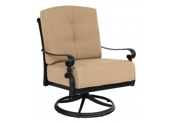 Woodard Avondale Swivel Rocking Lounge Chair - Angled