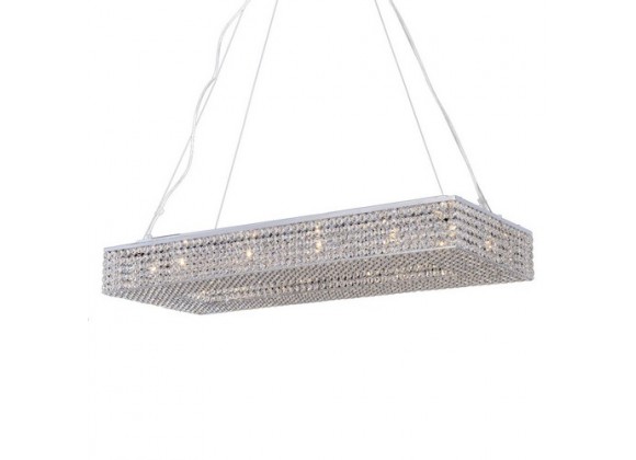 Bromi Illusion 12 Light Crystals Chandelier