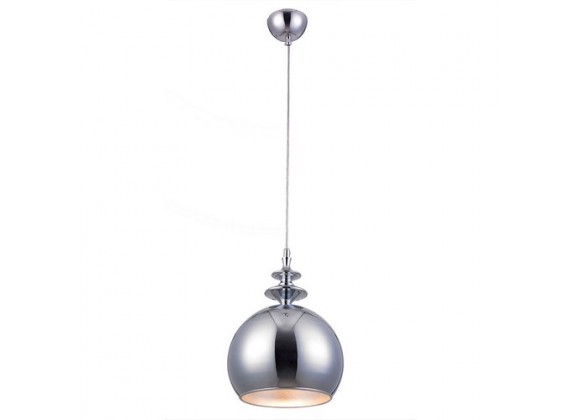 Bromi Stamford Chrome Round Lighting Pendant