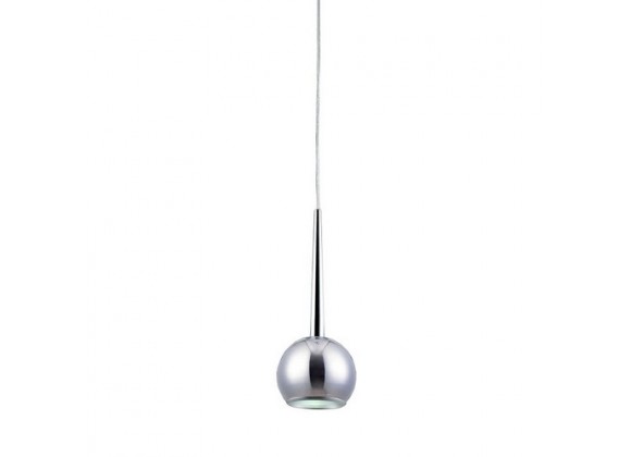 Bromi Ashland Chrome Mini Pendant