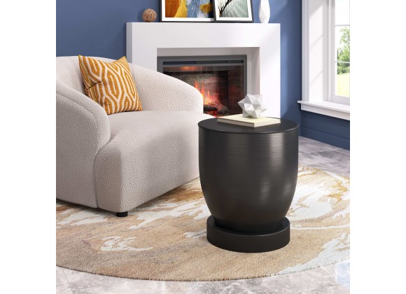 Baku Side Table Black - Lifestyle