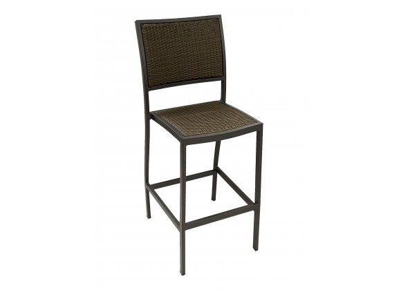 Aluminum Barstool - Black