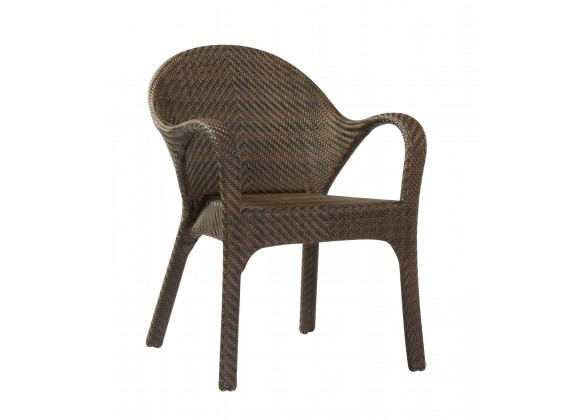 Woodard Et Cetera Bali Small Dining Chair - Angled