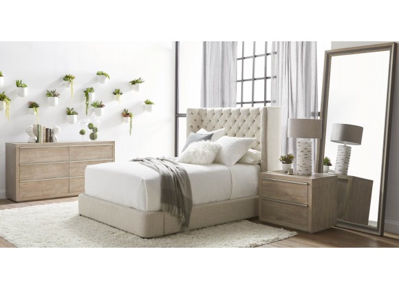 Essentials For Living Barclay Bed in Bisque - Lifestyle 2