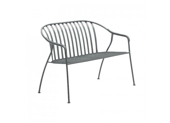 Woodard Valencia Barrel Love Seat - Stackable