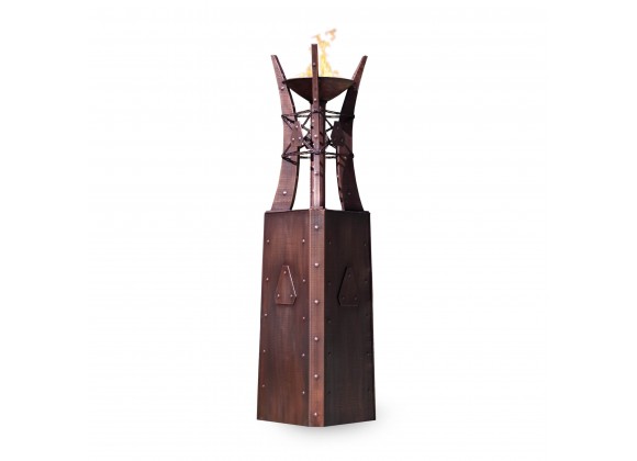 The Outdoor Plus Bastille Fire Tower Hammered Copper