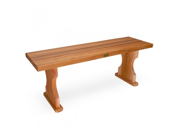 All Things Cedar 4' Backless Bench