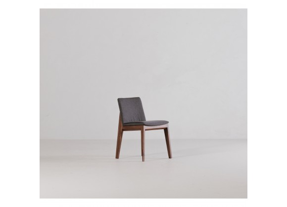 Moe's Home Collection Deco Dining Chair in Grey - Set of Two - Lifestyle